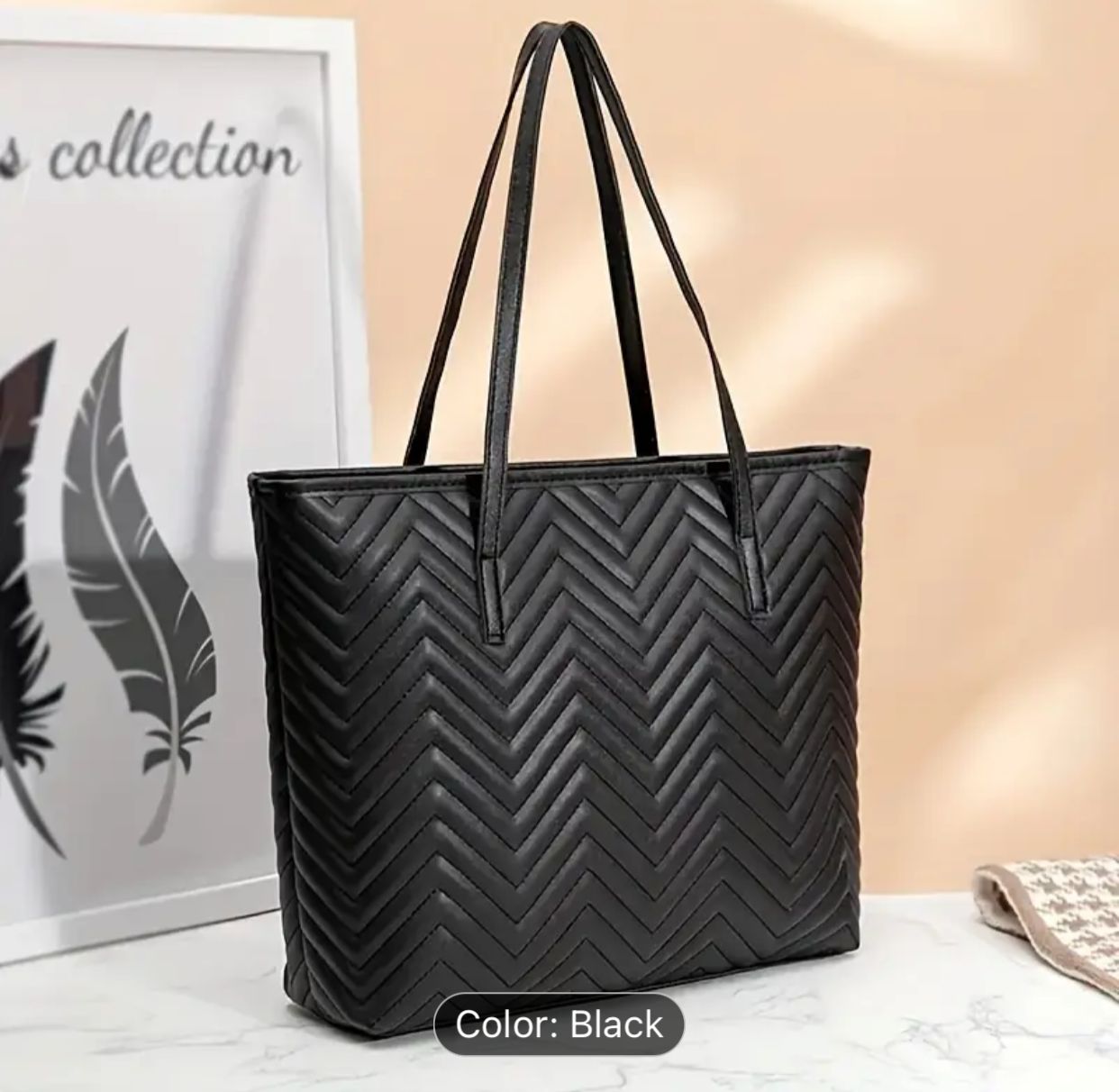 BLACK TOTE ( PREORDER ONLY)