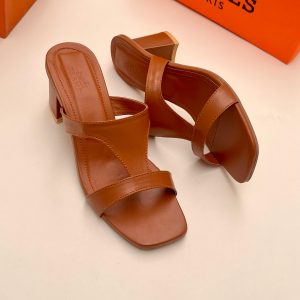 Hermes Block Heels