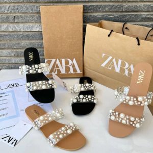 ZARA PEARLS FLAT